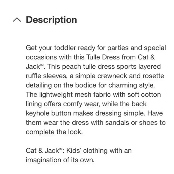 Toddler Tulle Peach Orange Shimmer Rosette Layered Pretty Party Dress NEW  3T - Picture 6 of 11